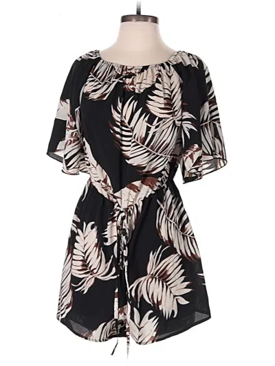 Pre-owned Unbranded Romper In Black
