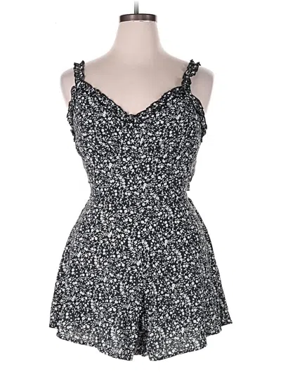 Pre-owned Unbranded Romper In Black