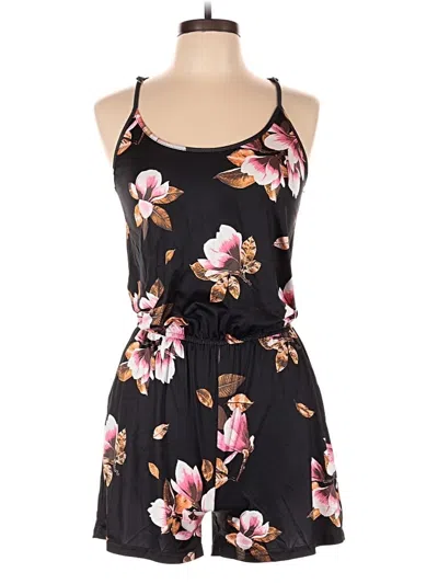 Pre-owned Unbranded Romper In Black