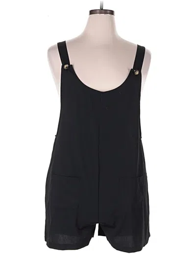 Pre-owned Unbranded Romper In Black