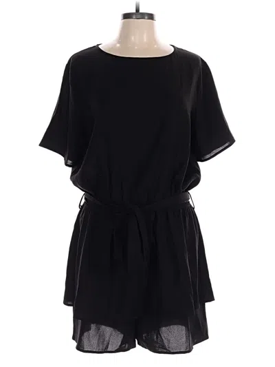 Pre-owned Unbranded Romper In Black