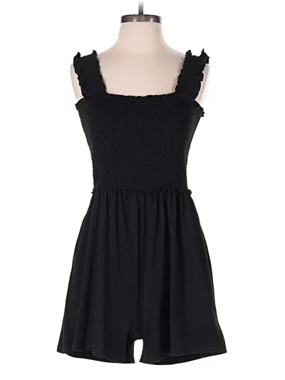 Pre-owned Unbranded Romper In Black