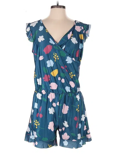 Pre-owned Unbranded Romper In Blue