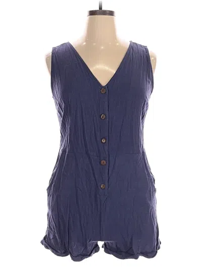 Pre-owned Unbranded Romper In Blue