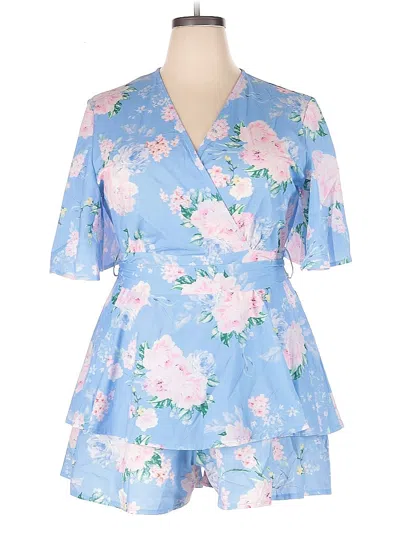 Pre-owned Unbranded Romper In Blue