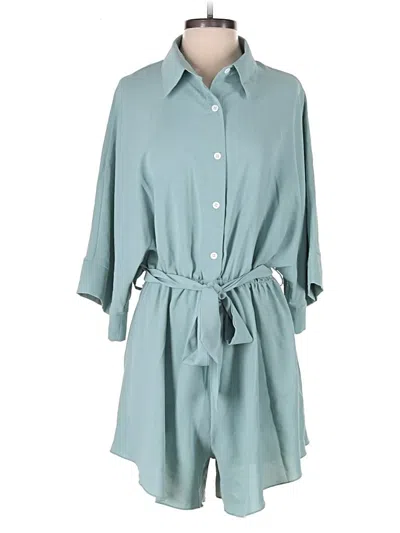 Pre-owned Unbranded Romper In Blue