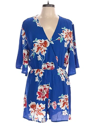 Pre-owned Unbranded Romper In Blue