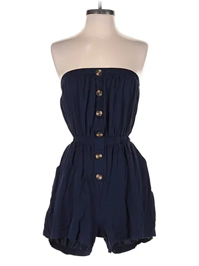 Pre-owned Unbranded Romper In Blue