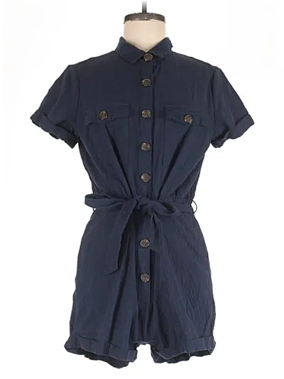 Pre-owned Unbranded Romper In Blue