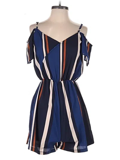 Pre-owned Unbranded Romper In Blue