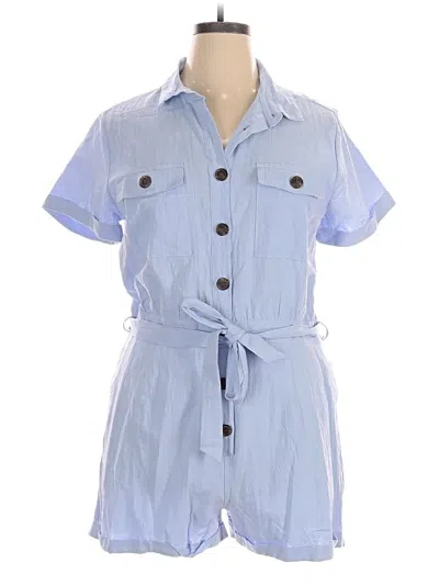 Pre-owned Unbranded Romper In Blue