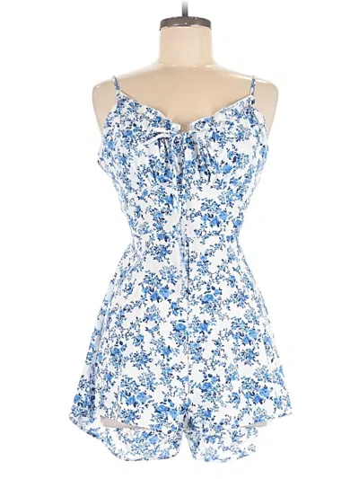 Pre-owned Unbranded Romper In Blue