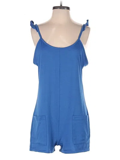 Pre-owned Unbranded Romper In Blue
