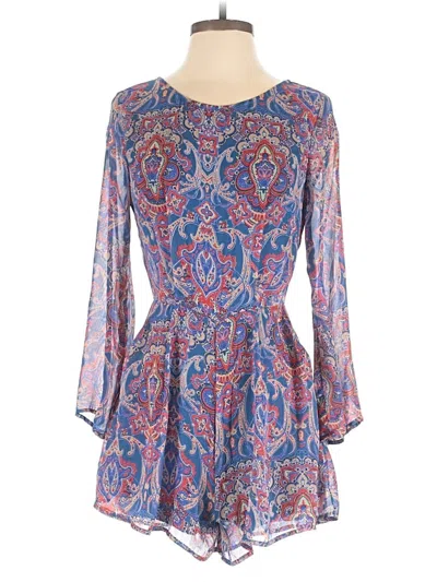 Pre-owned Unbranded Romper In Blue