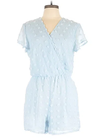 Pre-owned Unbranded Romper In Blue