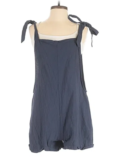 Pre-owned Unbranded Romper In Blue