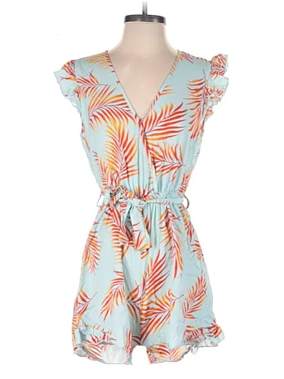 Pre-owned Unbranded Romper In Blue
