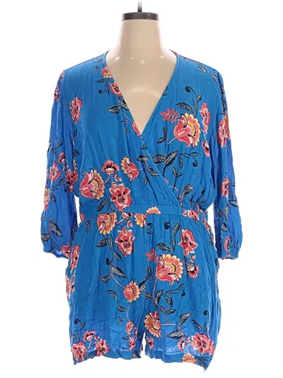 Pre-owned Unbranded Romper In Blue