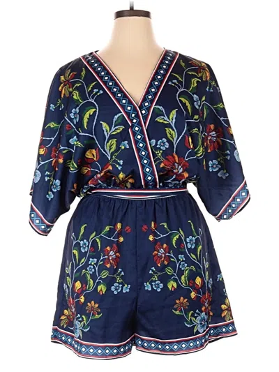 Pre-owned Unbranded Romper In Blue