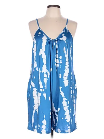 Pre-owned Unbranded Romper In Blue
