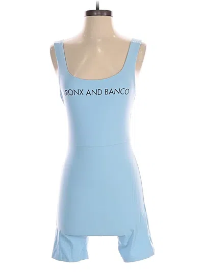 Pre-owned Unbranded Romper In Blue