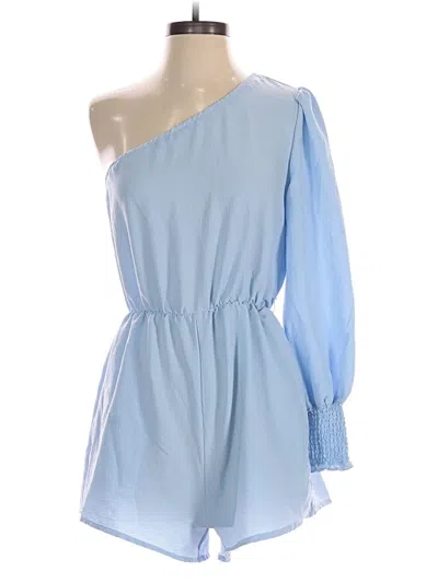 Pre-owned Unbranded Romper In Blue
