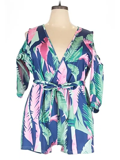 Pre-owned Unbranded Romper In Blue