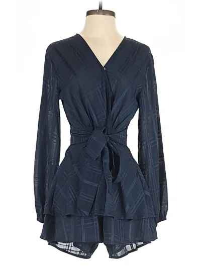 Pre-owned Unbranded Romper In Blue