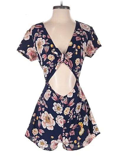 Pre-owned Unbranded Romper In Blue