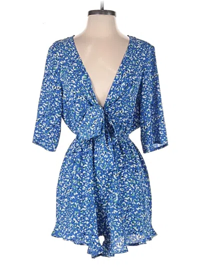 Pre-owned Unbranded Romper In Blue