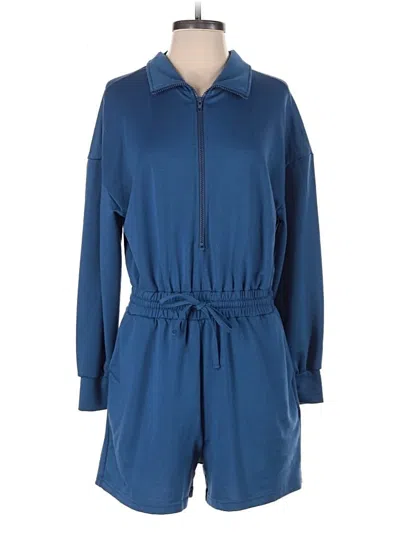 Pre-owned Unbranded Romper In Blue