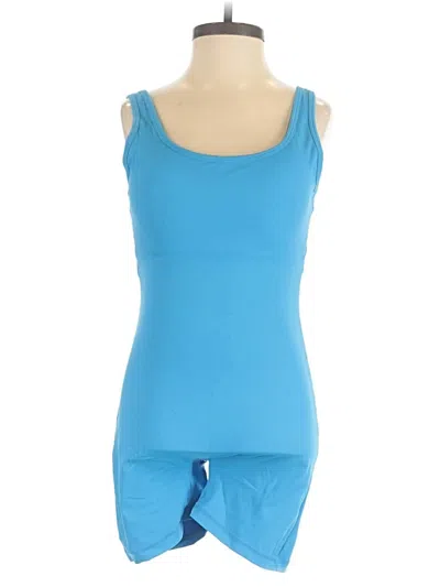 Pre-owned Unbranded Romper In Blue