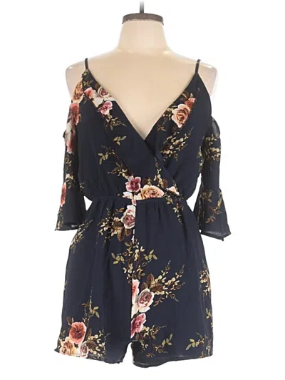 Pre-owned Unbranded Romper In Blue