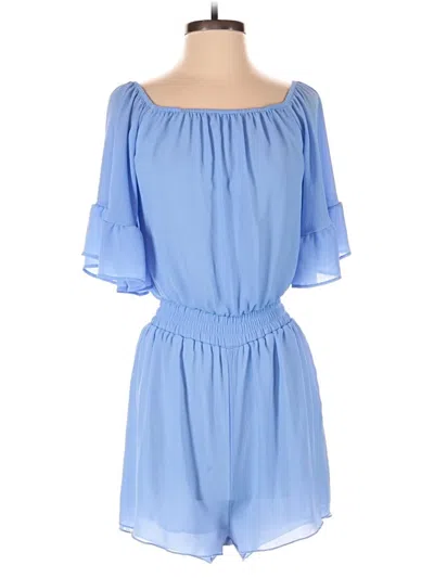 Pre-owned Unbranded Romper In Blue