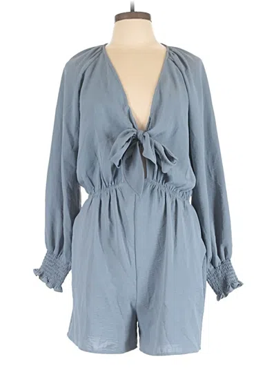 Pre-owned Unbranded Romper In Blue