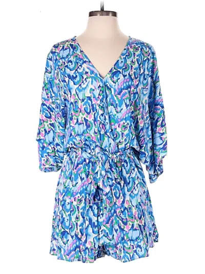 Pre-owned Unbranded Romper In Blue