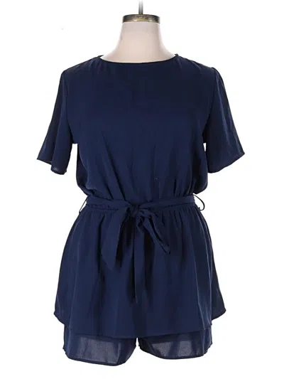 Pre-owned Unbranded Romper In Blue