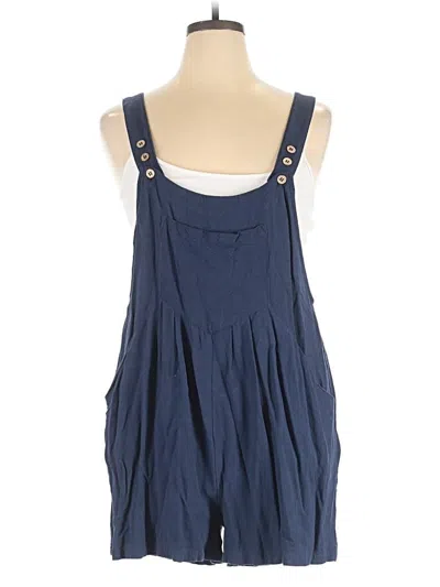 Pre-owned Unbranded Romper In Blue