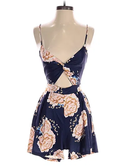 Pre-owned Unbranded Romper In Blue