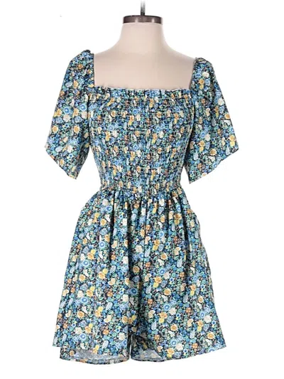 Pre-owned Unbranded Romper In Blue