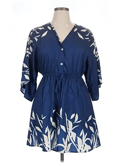 Pre-owned Unbranded Romper In Blue