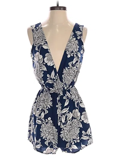 Pre-owned Unbranded Romper In Blue