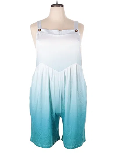 Pre-owned Unbranded Romper In Blue