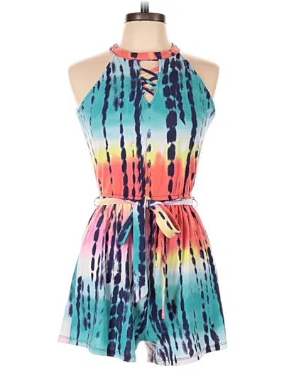 Pre-owned Unbranded Romper In Blue