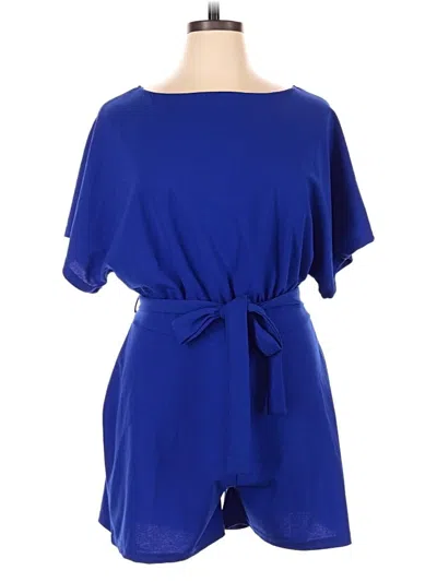 Pre-owned Unbranded Romper In Blue