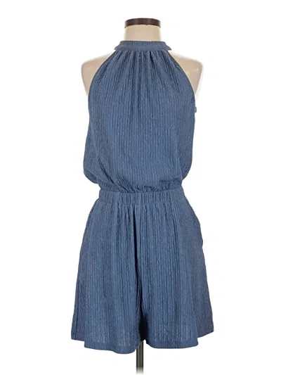 Pre-owned Unbranded Romper In Blue