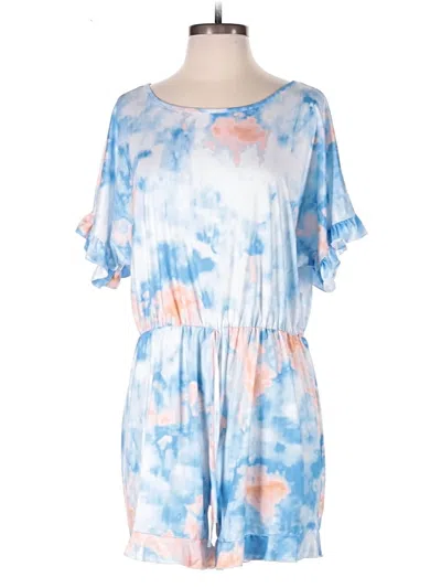 Pre-owned Unbranded Romper In Blue