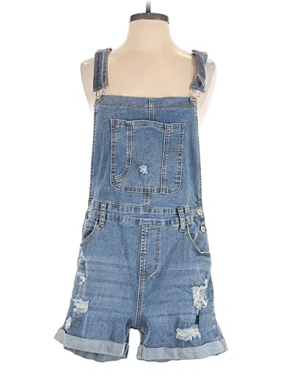 Pre-owned Unbranded Romper In Blue