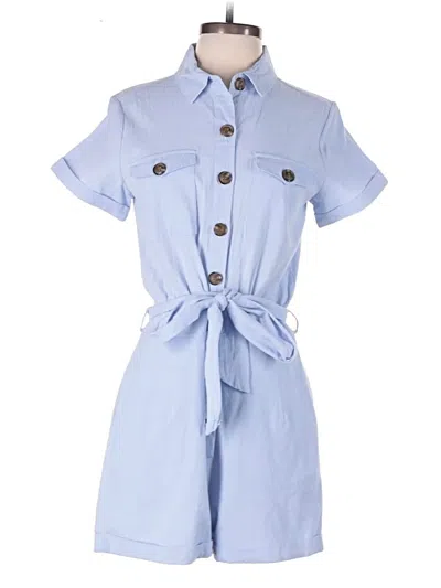 Pre-owned Unbranded Romper In Blue