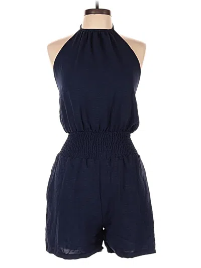 Pre-owned Unbranded Romper In Blue